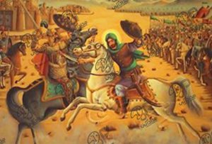 پردههای نقاشی قهوهخانهای؛ نمایش جلوههایی از دلاوری و عدالت حضرت علی(ع)