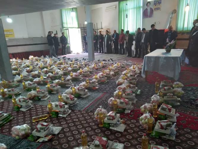 همت اهالی مسجد روستای طبر جاجرم در جشن میلاد کریم اهل بیت(ع)