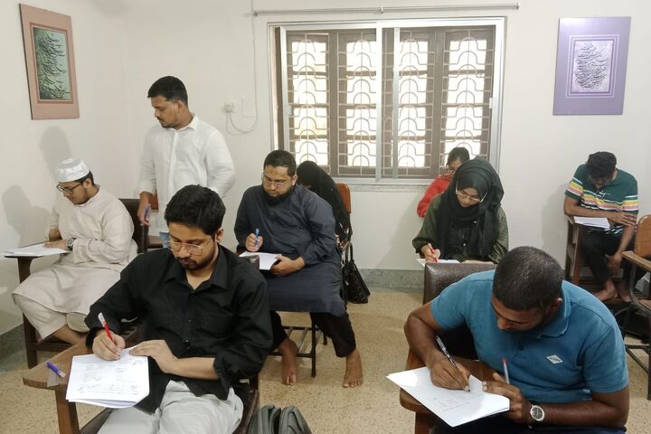 شرکت فارسی آموزان بنگلادش در آزمون پایان دوره زبان فارسی