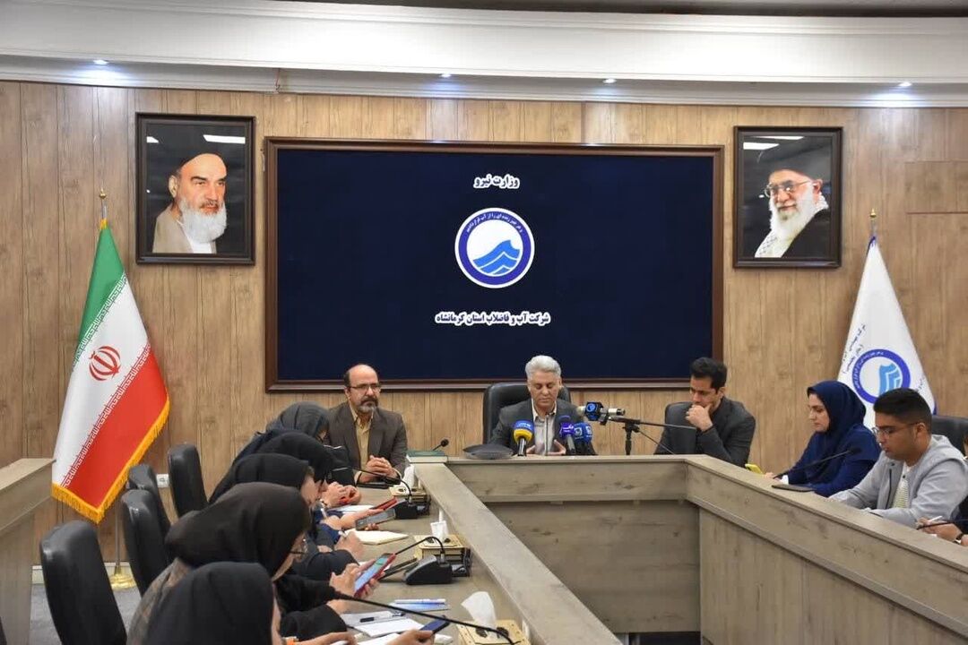 هدررفت واقعی شبکه آب استان کرمانشاه حدود ۱۷ درصد است