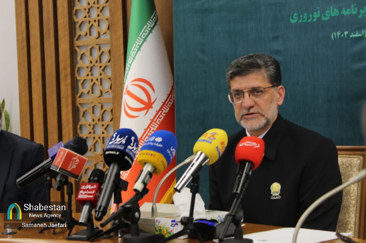 پیشبینی تشرف ۲ میلیون زائر در زمان سال تحویل به حرم رضوی