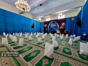 جلوه‌ای از همدلی رمضانی در مسجد قائم(عج) کرمان با توزیع ۷۲ بسته غذایی