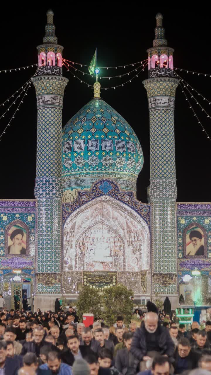 احیای نخستین شب از لیالی قدر در حرم حضرت محمدهلال بن علی(ع) برگزار شد