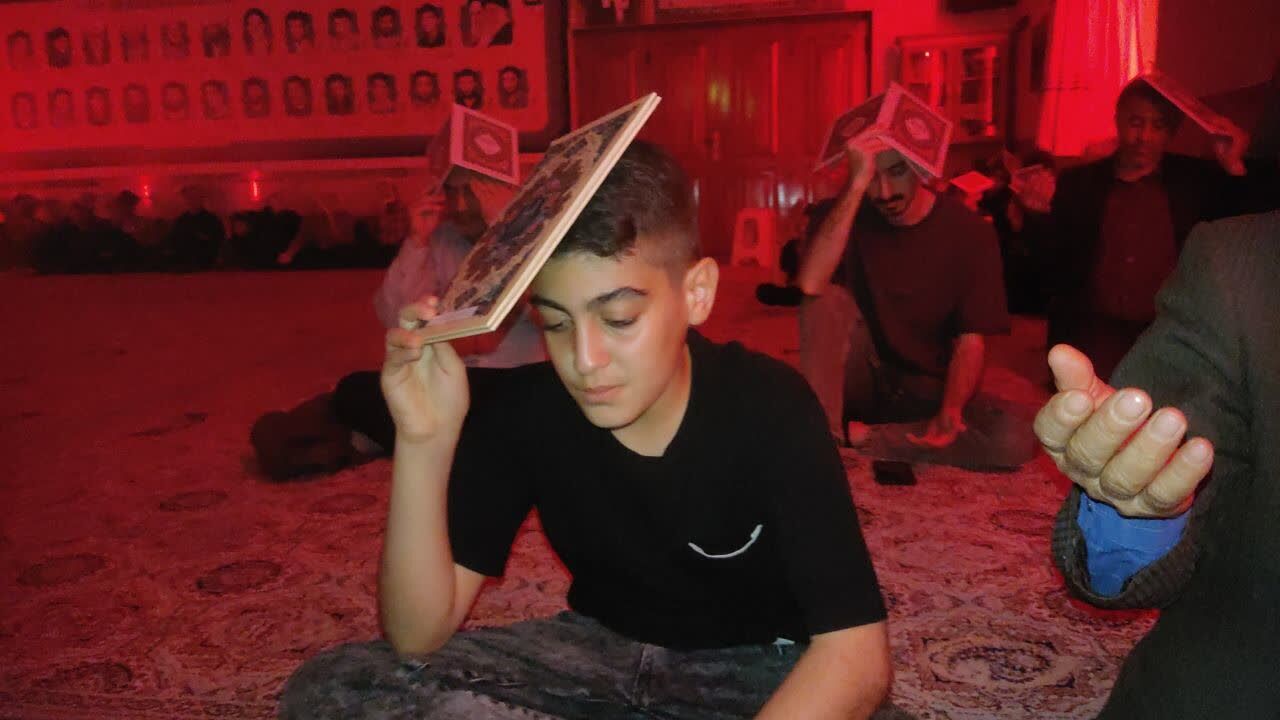 برگزاری مراسم احیای اولین شب قدر در کانون مسجد سجادیه نکا