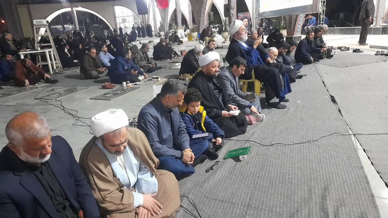 دیار علویان در سوگ امیرالمومنین(ع) بااحیای شب قدر