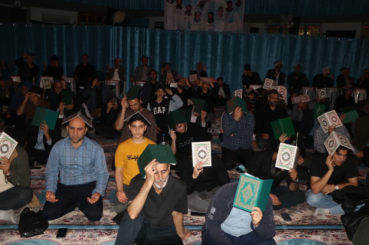 دیار علویان در سوگ امیرالمومنین(ع) بااحیای شب قدر