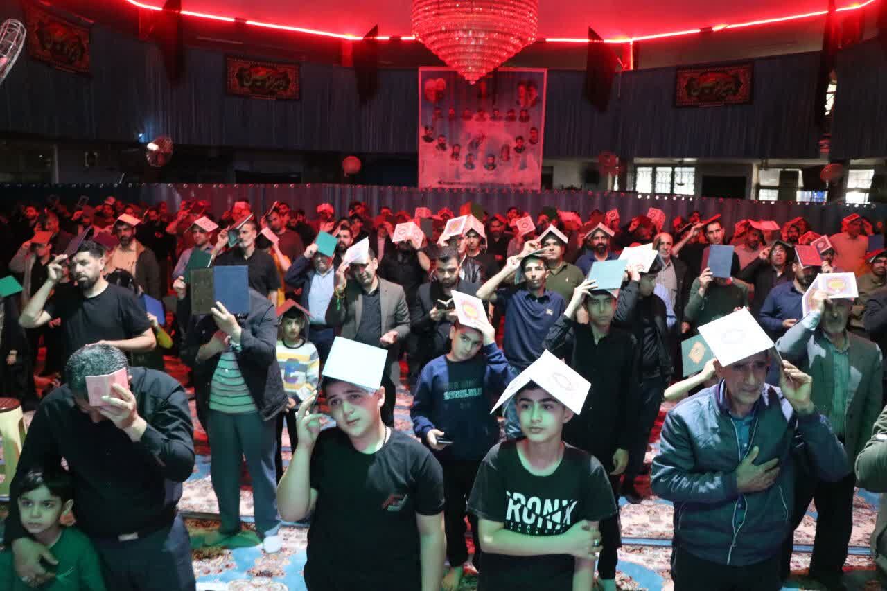 دیار علویان در سوگ امیرالمومنین(ع) بااحیای شب قدر