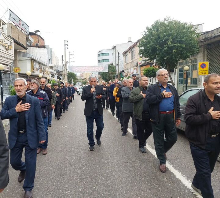 اقامه عزاداری شهادت امام علی(ع) و نوای حیدر حیدر علویان در مازندران