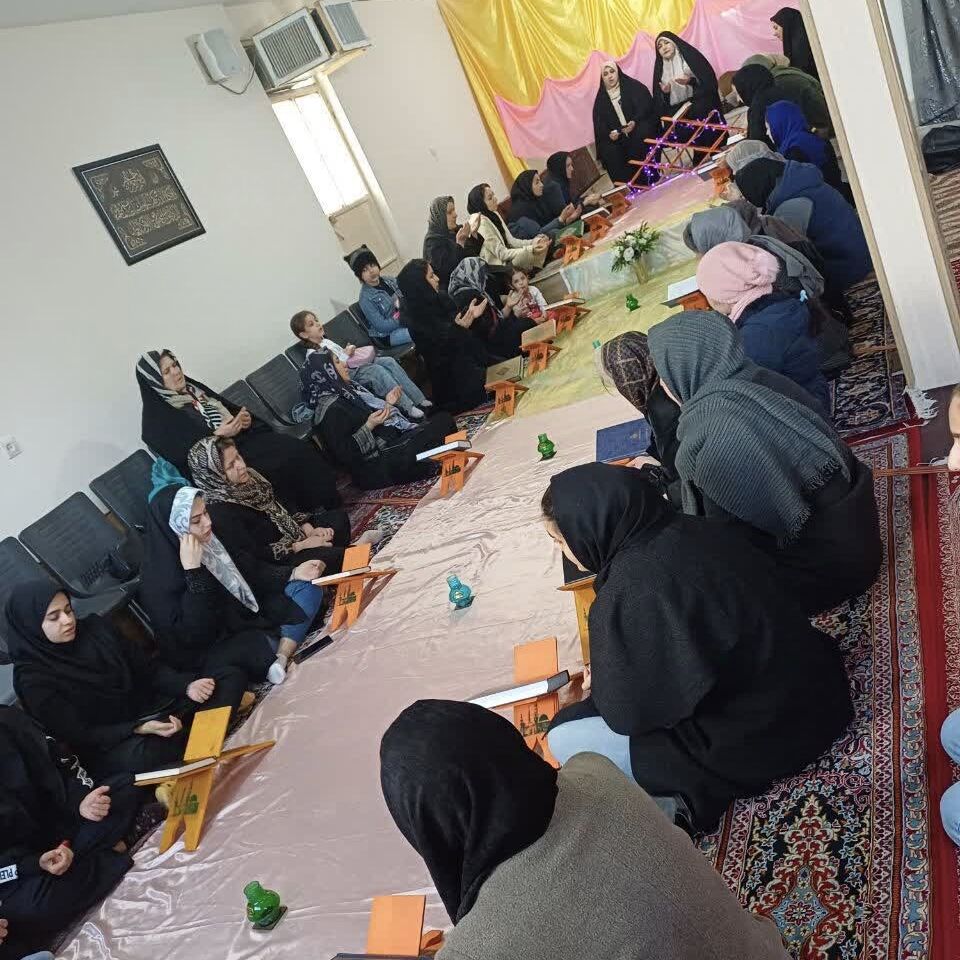 برگزاری کلاسهای قرآنی در ماه مبارک رمضان در کانون احمدسلطان
