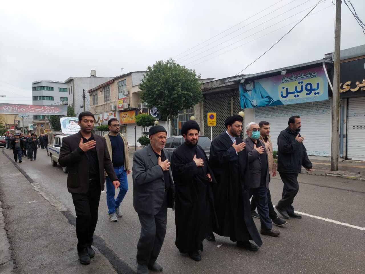 اقامه عزاداری شهادت امام علی(ع) و نوای حیدر حیدر علویان در مازندران