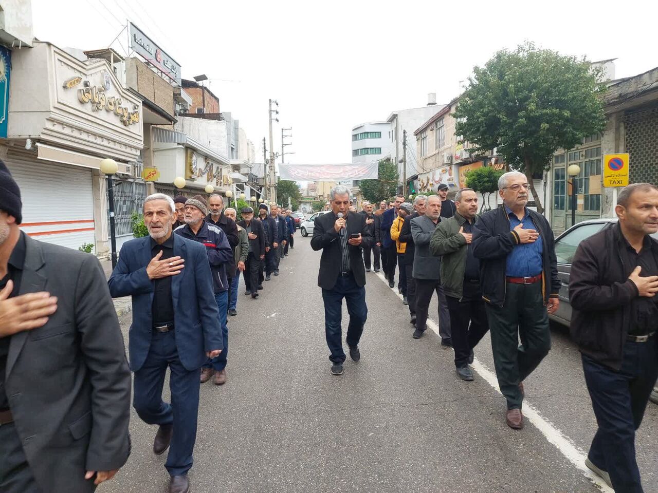 اقامه عزاداری شهادت امام علی(ع) و نوای حیدر حیدر علویان در مازندران