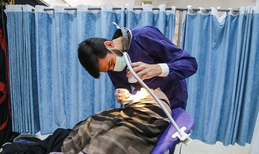 بجای درد، لبخند بزن! دندانپزشکان جهادی مهمان مسجد شدند