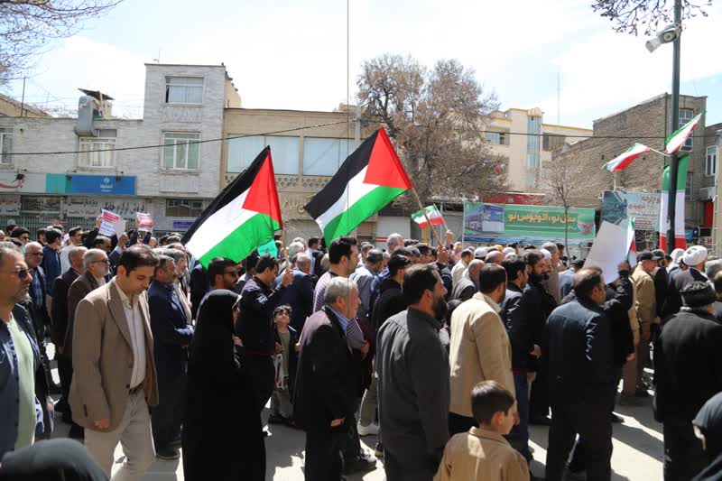 خروش مردم دارالمجاهدین هگمتانه در انزجار از رژیم صهیونیستی