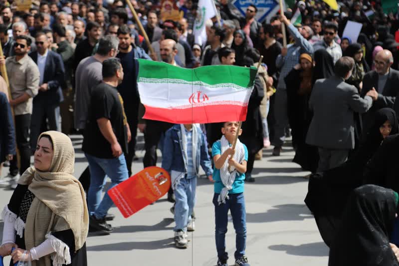 خروش مردم دارالمجاهدین هگمتانه در انزجار از رژیم صهیونیستی