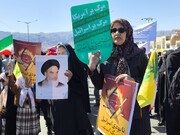 خروش مردم بیرجند در روز جهانی قدس