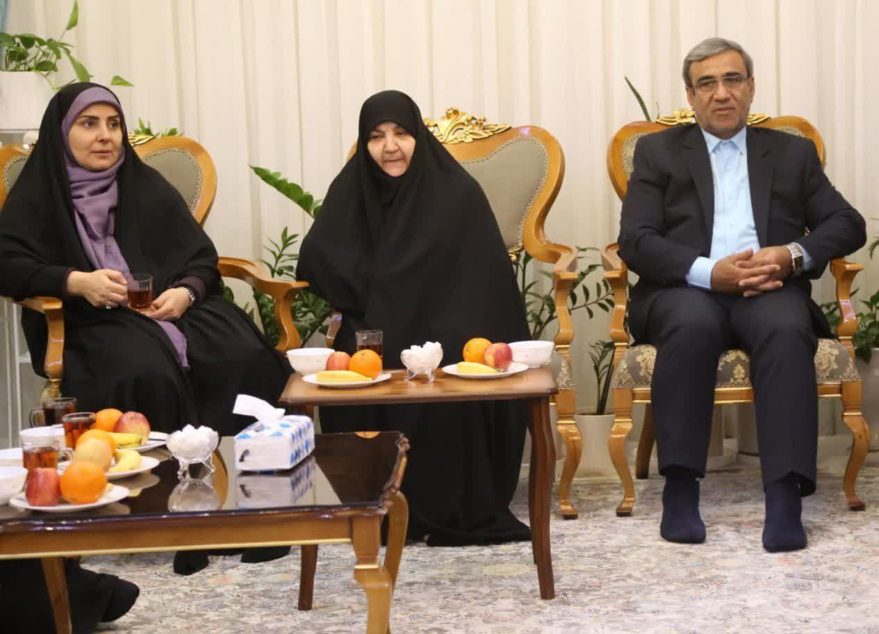 اولین سفر خانم وزیر به مشهد