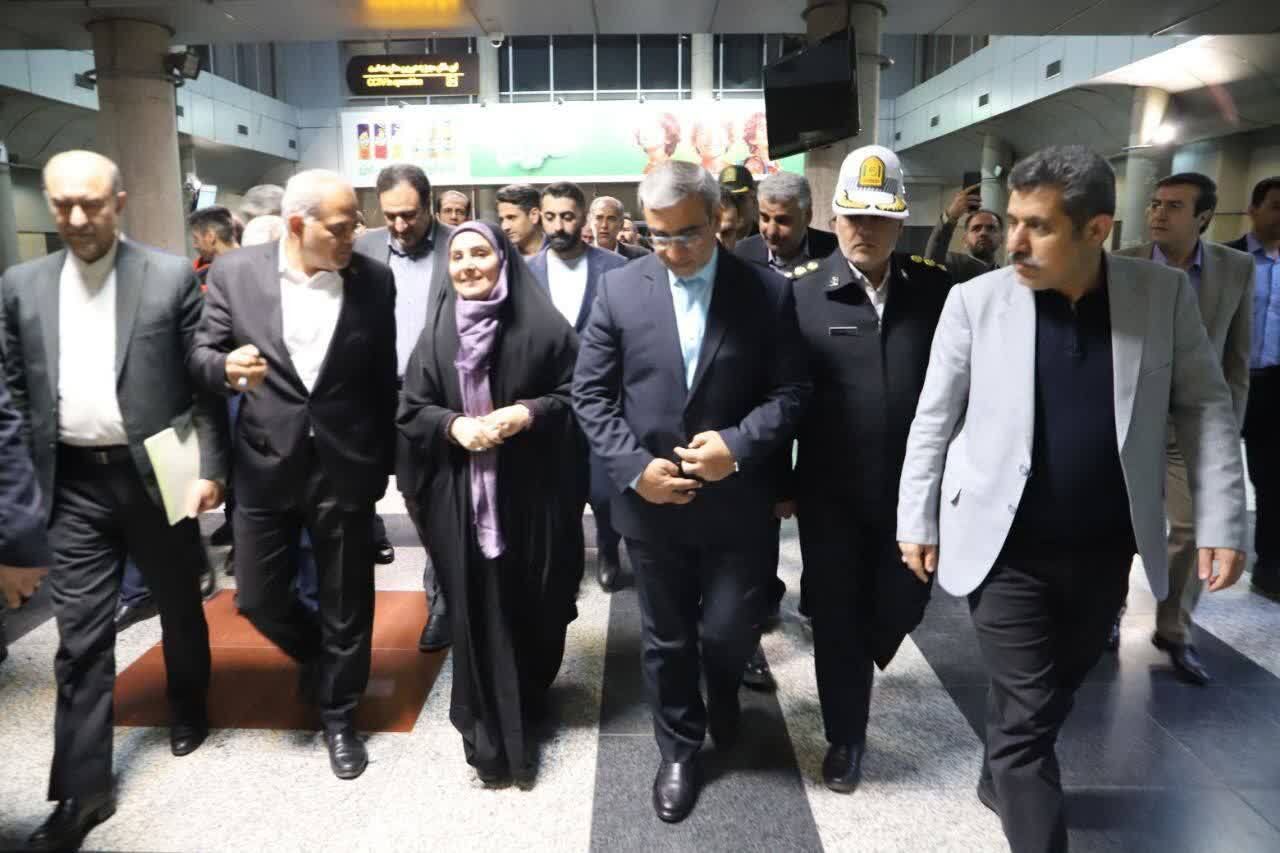 اولین سفر خانم وزیر به مشهد