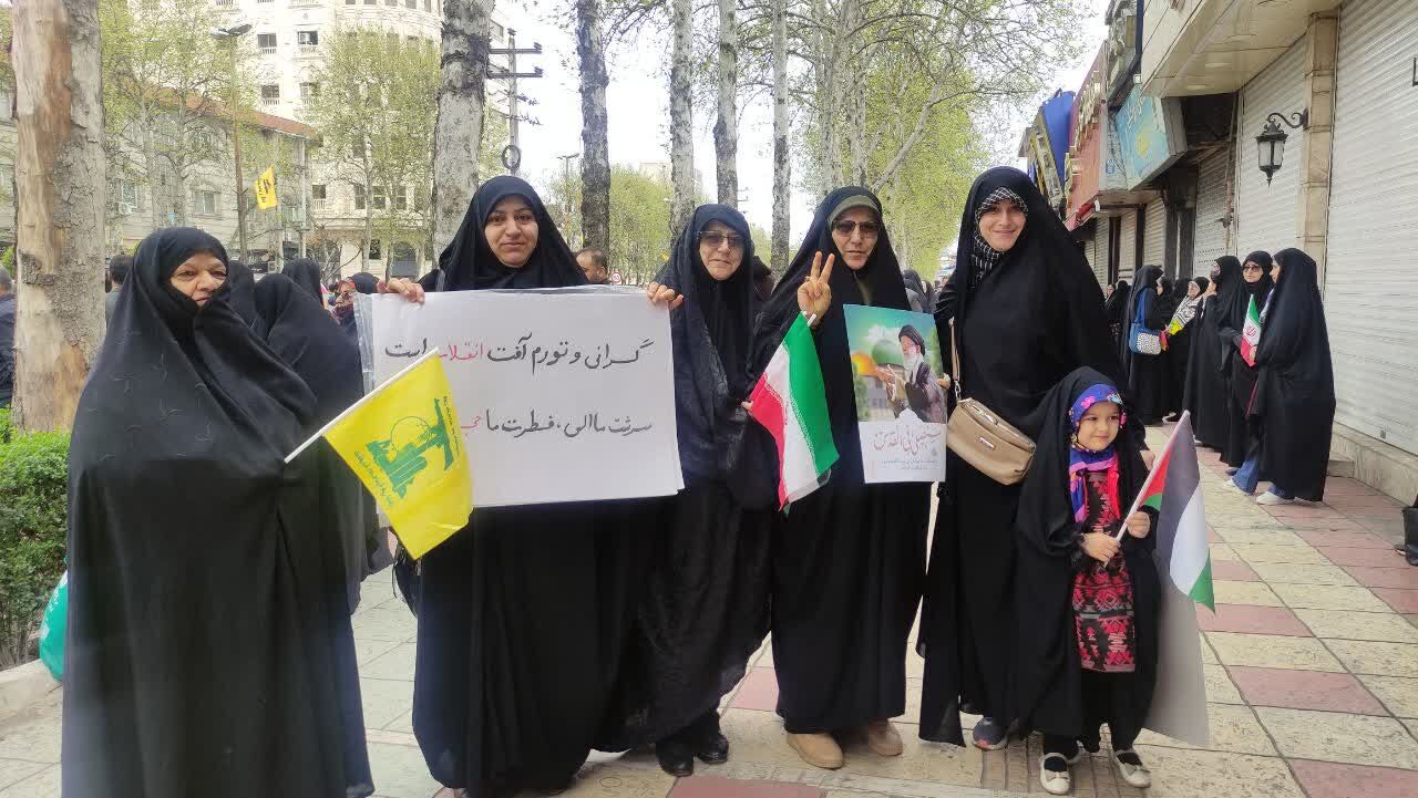 دیار علویان یکپارچه فریاد رهایی قدس شد