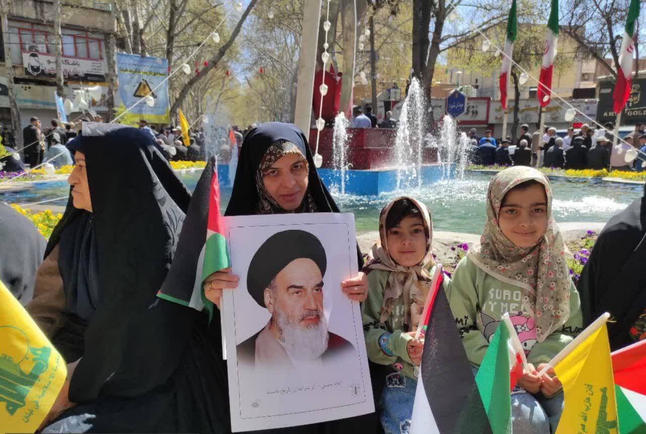 راهپیمایی روز قدس در لرستان