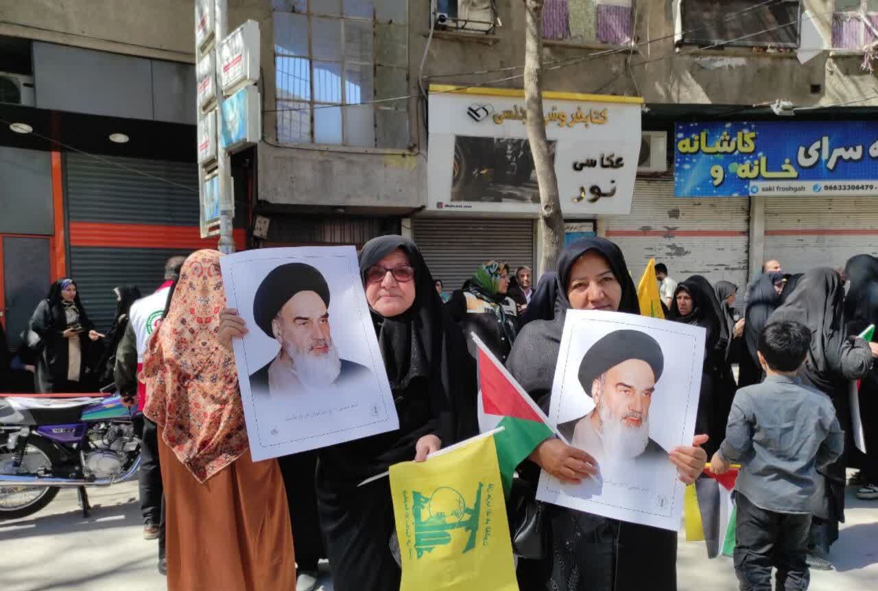 راهپیمایی روز قدس در لرستان