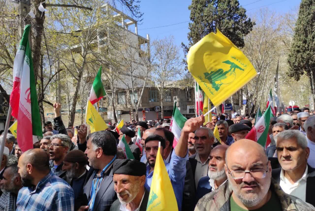 راهپیمایی روز قدس در لرستان