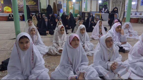 مراسم شبی با مسجد در مسجد حضرت جوادالائمه محله کلاوه شازند