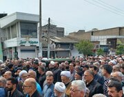 پیکر حجت الاسلام والمسلمین محمدعلی محمدی لائینی در نکا تشییع شد