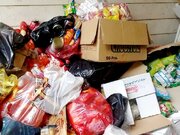 جمع‌آوری بیش از ۷۰۰ کیلوگرم مواد غذایی فاسد در روز سیزده‌بدر