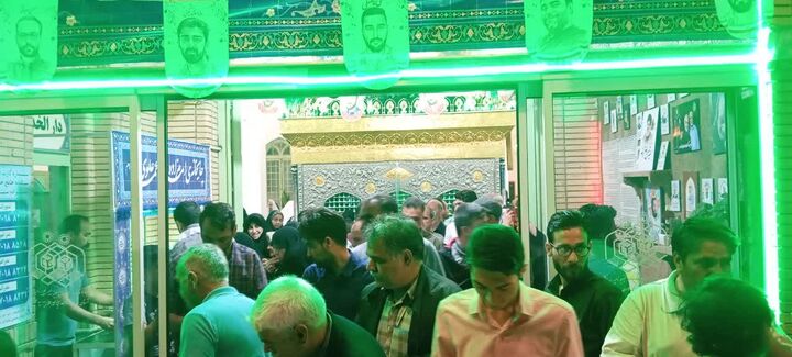 تشرّف بیش از ۱۱۰ هزار زائر به آستان مقدس امامزاده سید محمد علوی علیه السلام 