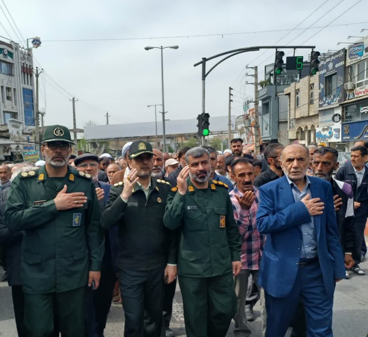 پیکر حجت الاسلام والمسلمین محمدعلی محمدی لائینی در نکا تشییع شد