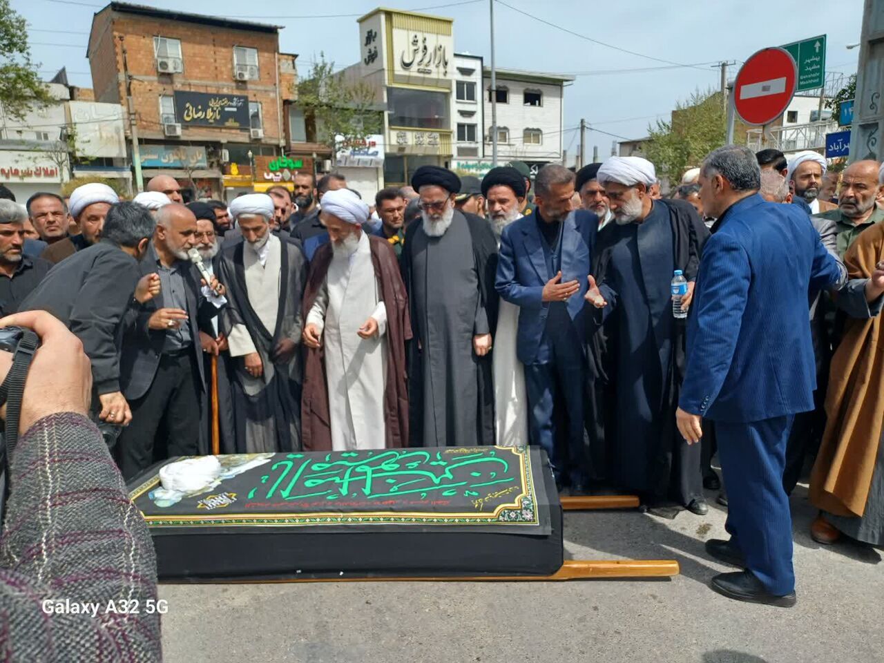 پیکر حجت الاسلام والمسلمین محمدعلی محمدی لائینی در نکا تشییع شد