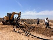 انهدام شبکه زیرزمینی مخازن سوخت قاچاق در ساحل جزیره قشم