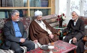 دیدار وزیر فرهنگ و ارشاد اسلامی با حجت الاسلام حجتی کرمانی