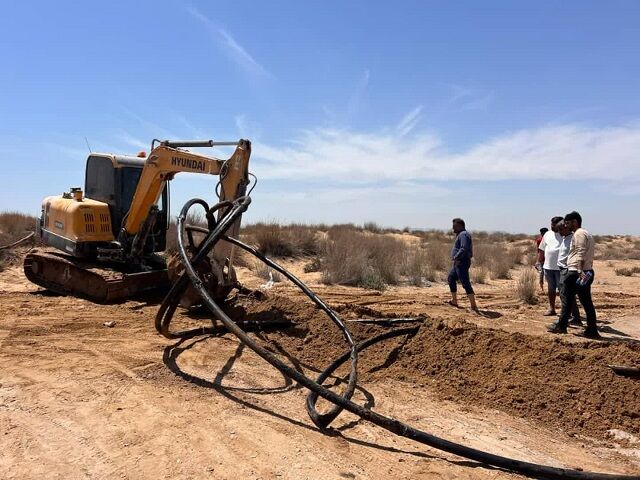 انهدام شبکه زیرزمینی مخازن سوخت قاچاق در ساحل جزیره قشم