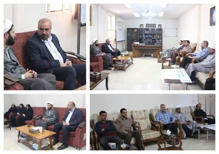 دیدار معاون ساماندهی و شبکه‌سازی ستاد کانون‌های مساجد کشور با مدیر ستاد استان قم