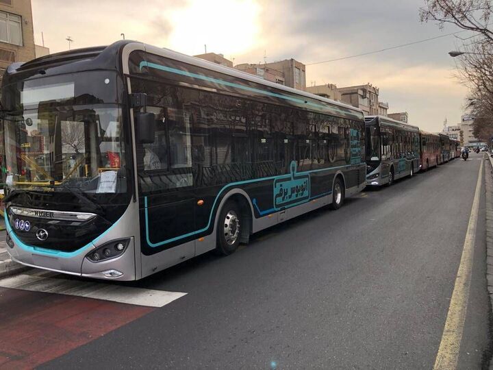 برقی سازی ۵۰ درصد ناوگان اتوبوسرانی تهران