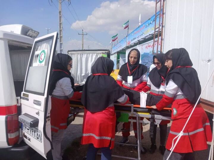 امدادرسانی هلال احمر کردستان به ۶۵ حادثه در ایام نوروز