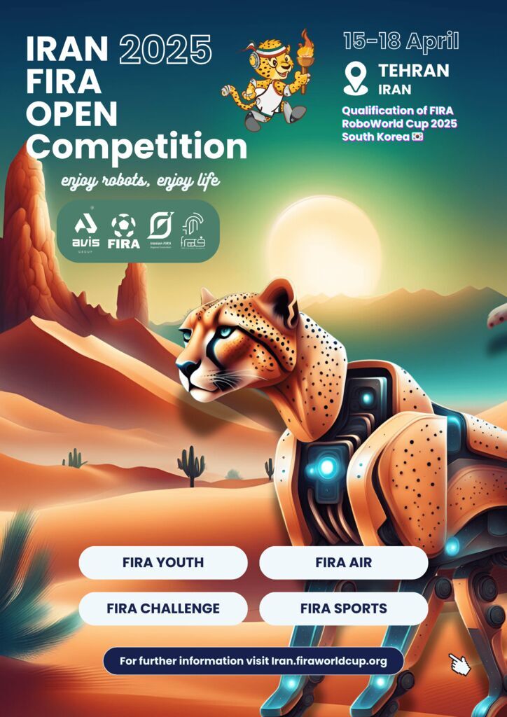 همکاری کانون در برگزاری مسابقه بینالمللی رباتیک و هوش مصنوعی فیراکاپ آزاد ایران