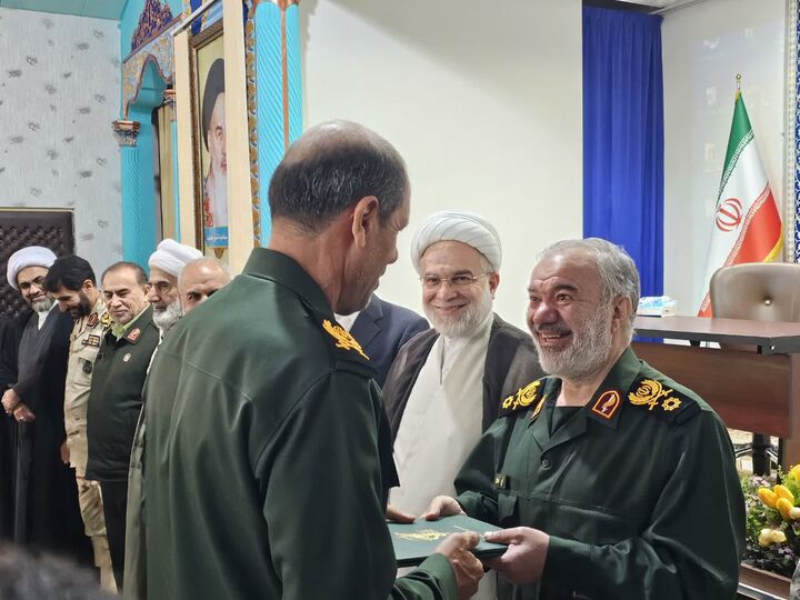 سردار رضایی سکاندار سپاه کردستان شد؛ جانشین فرمانده کل سپاه بر بومی‌بودن و خدمت به مردم تاکید کرد