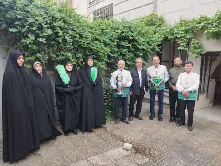 حضور خادمیاران منطقه ۱۴ در میعادگاه هیئت خدام‌الرضا(ع)