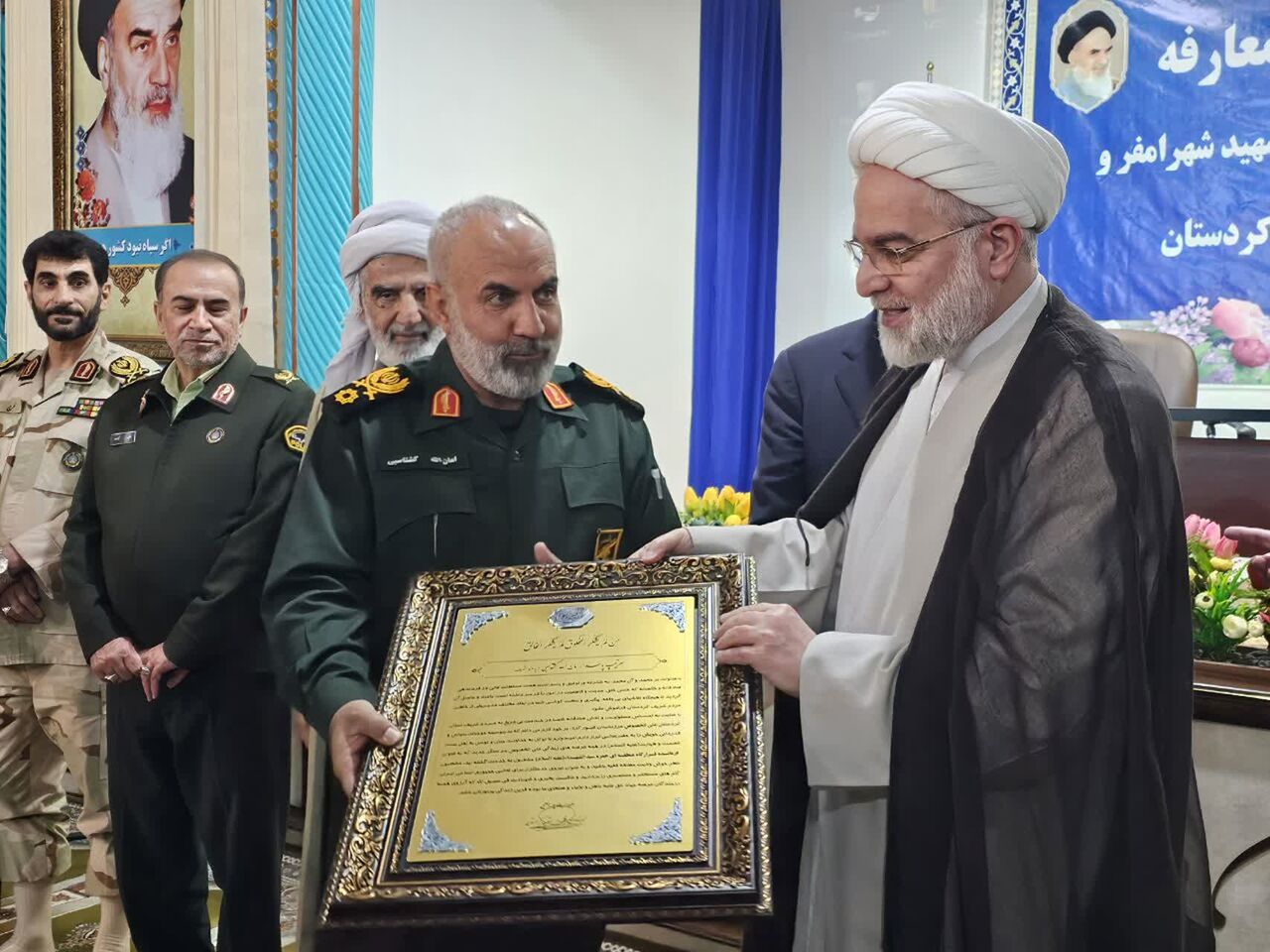 سردار رضایی سکاندار سپاه کردستان شد؛ جانشین فرمانده کل سپاه بر بومیبودن و خدمت به مردم تاکید کرد