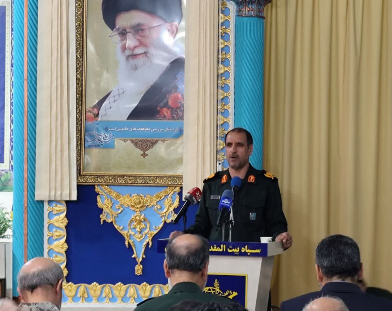 سردار رضایی سکاندار سپاه کردستان شد؛ جانشین فرمانده کل سپاه بر بومی‌بودن و خدمت به مردم تاکید کرد