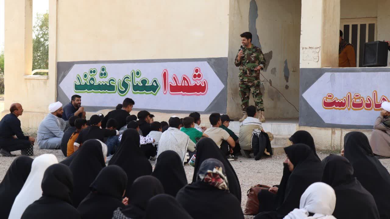 حضور اعضای کانون فرهنگی هنری کوثر شهابیه در مناطق عملیاتی جنوب کشور