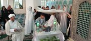 آغاز زندگی مشترک یک زوج جوان در امام زاده سید محمد علوی(ع)  