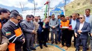کلنگ‌زنی قطعه دوم پروژه تاکسیسه به مورزرد زیلایی با حضور استاندار کهگیلویه و بویراحمد
