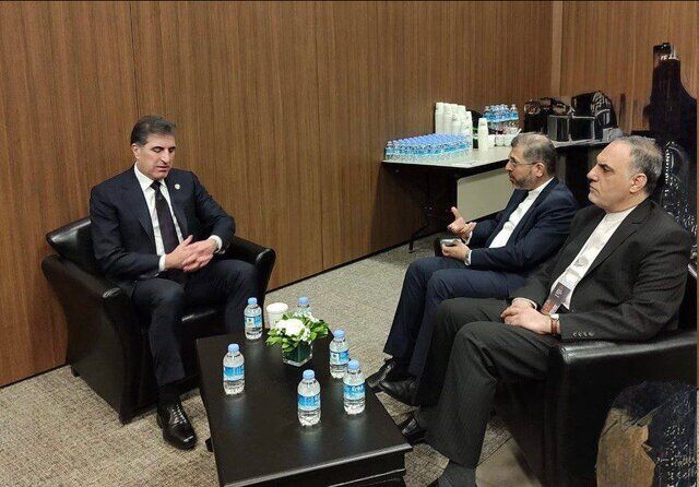 رایزنی خطیب‌زاده و بارزانی در مورد همکاری‌های ایران و اقلیم کردستان عراق