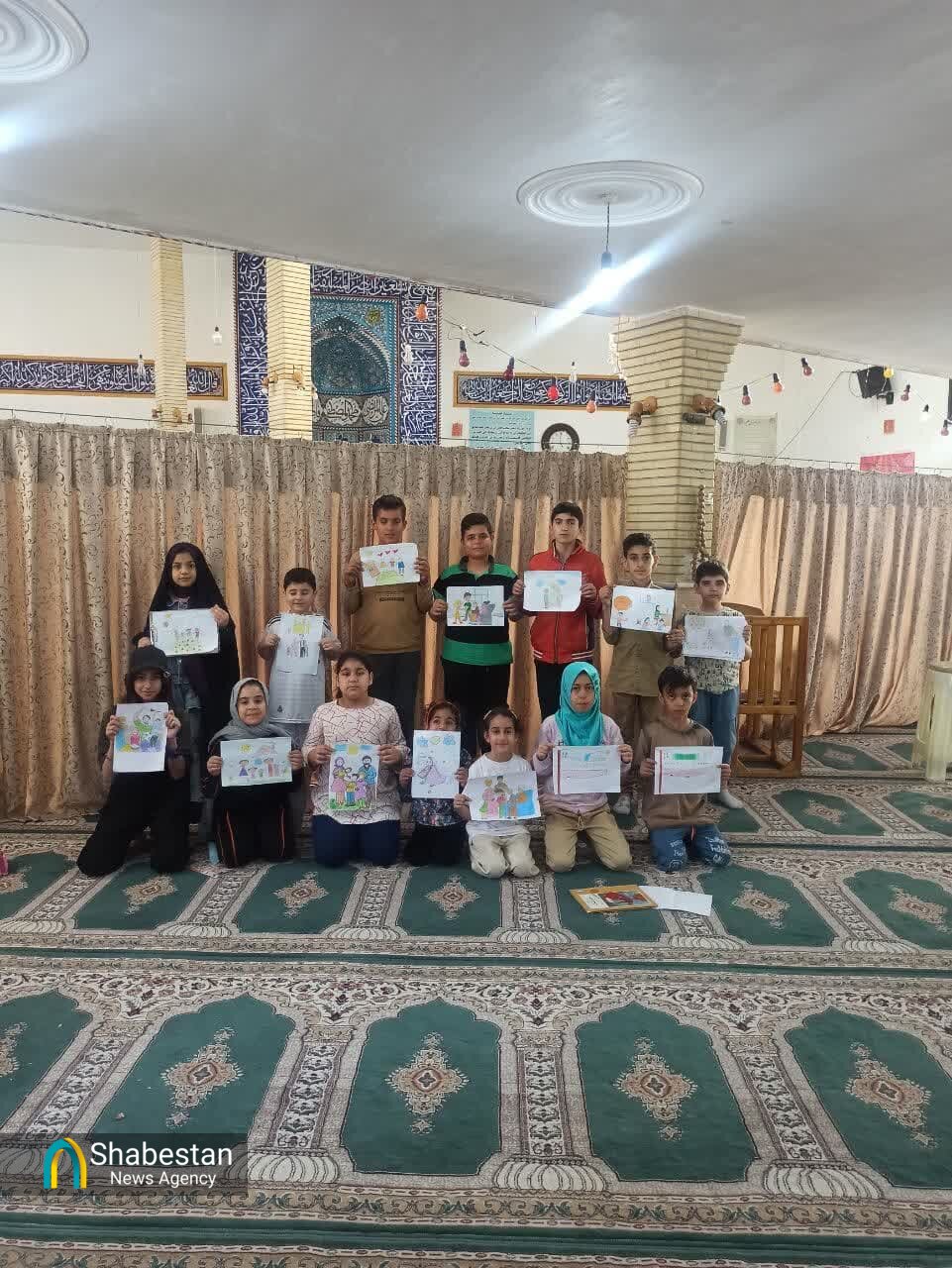 مسابقه نقاشی با موضوع "جوانی جمعیت" در کانون تخصصی عصر ظهور برگزار شد