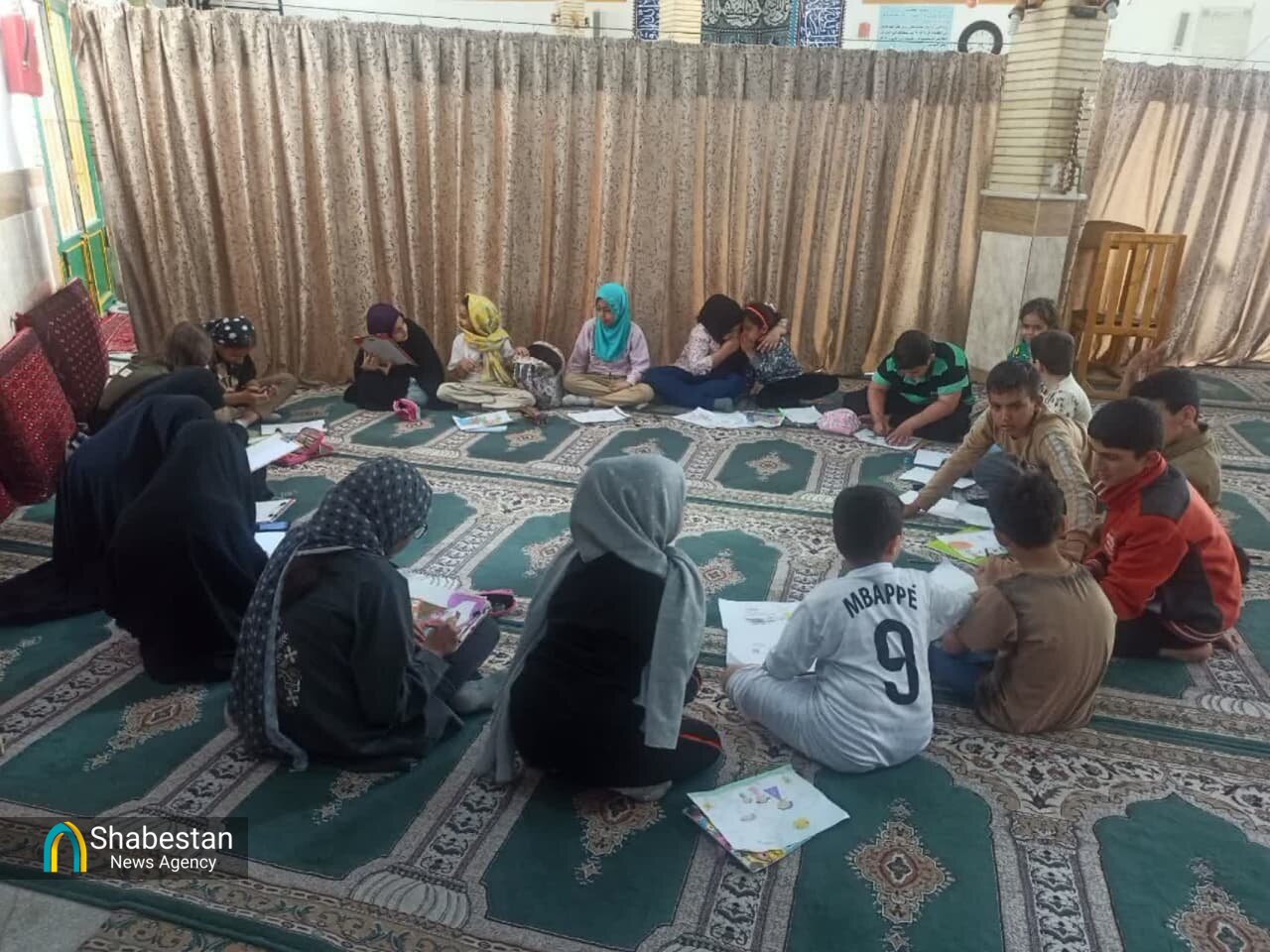 مسابقه نقاشی با موضوع "جوانی جمعیت" در کانون تخصصی عصر ظهور برگزار شد