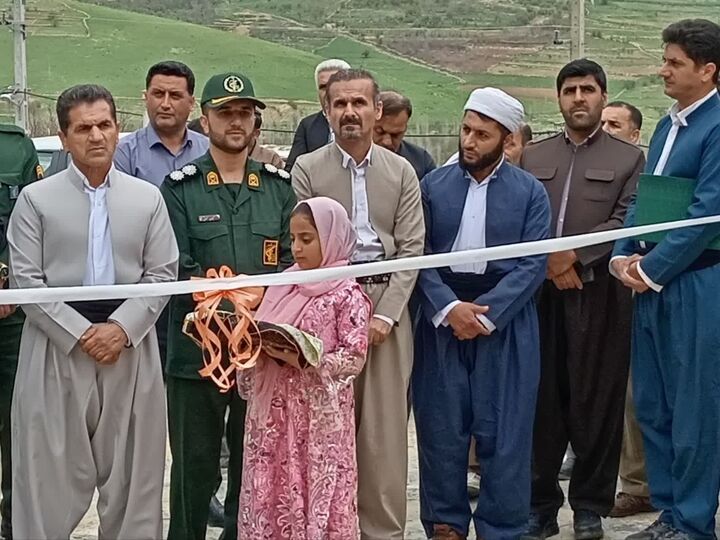 افتتاح سه پروژه عمرانی در روستاهای سروآباد با اعتبار بیش از ۹ میلیارد تومان