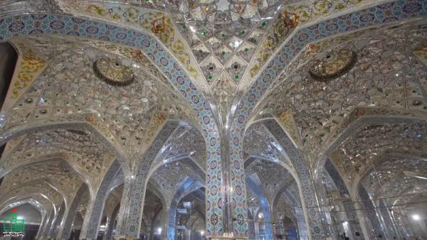 پیشرفت ۷۵ درصدی ساخت صحن حضرت زینب(س) در کربلا + فیلم